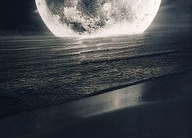 黑色月球背景