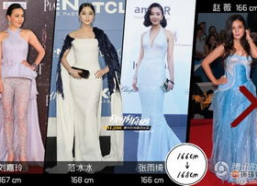 娱乐圈女明星的身高,盘点那些高挑的女明星